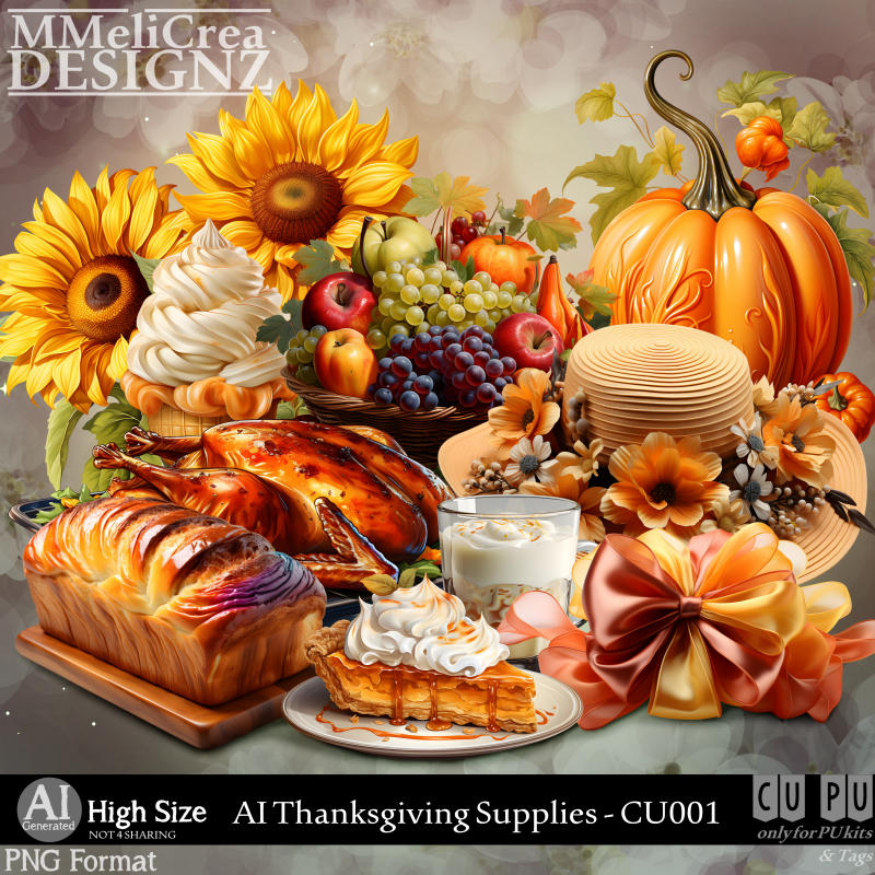 (image for) AI - Thanksgiving - CU001 (CU4PU/PNG/PACK)